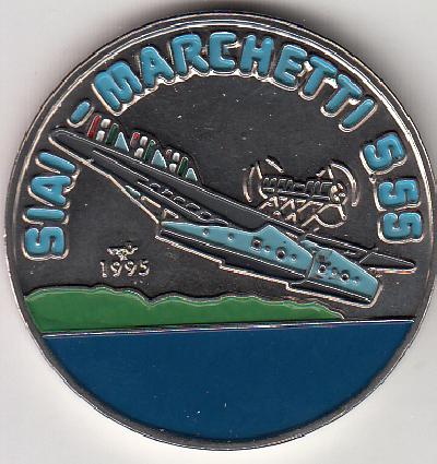 Beschrijving: 1 Peso AIRCRAFT SIAI MARCHETTI Coloured